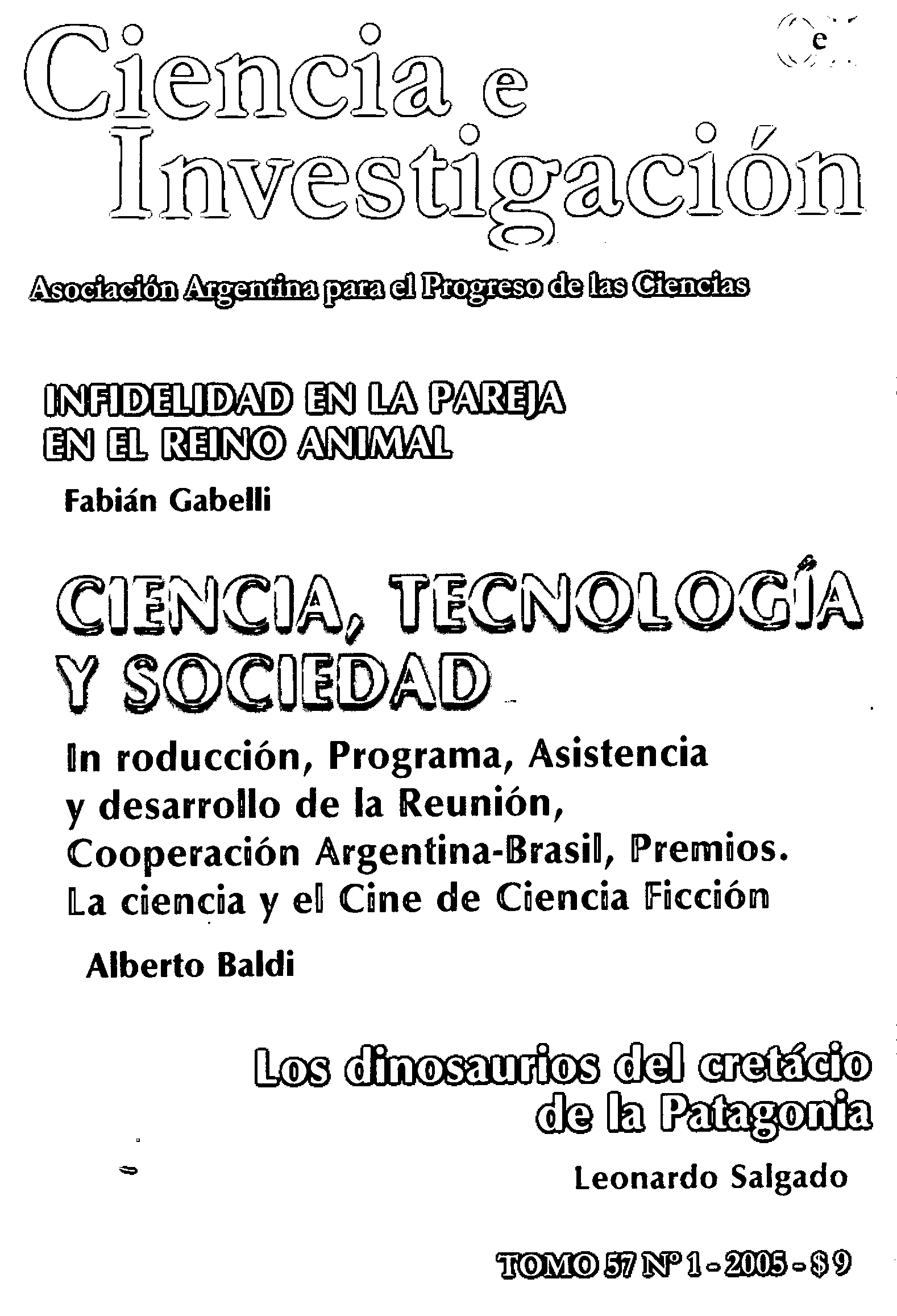 Revista CeI | Tomo 57 Nº 1 | 2005